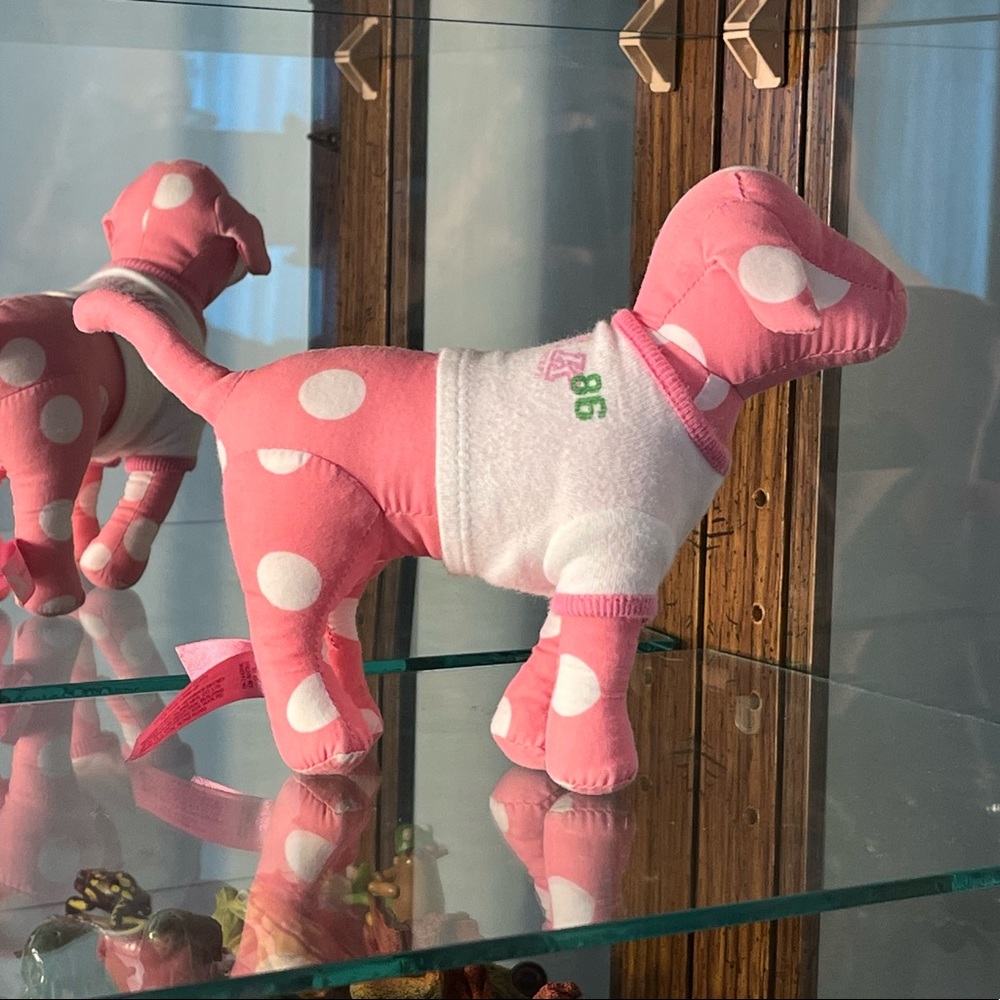 Victoria’s Secret plush dog, August 2005